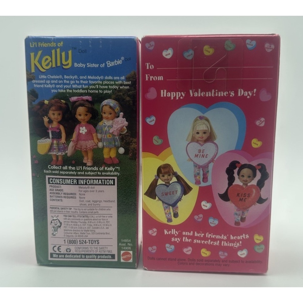 MATTEL KELLY LIL FRIENDS MELODY 14854 BELINDA B1076 TARGET DOLL LOT 2 NEW - Picture 2 of 14